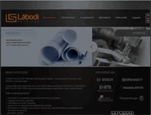 Tablet Screenshot of labodiservices.hu